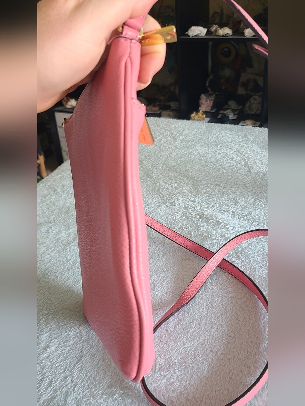 MICHAEL KORS Pink Leather Crossbody Bag - Picture 3 of 13